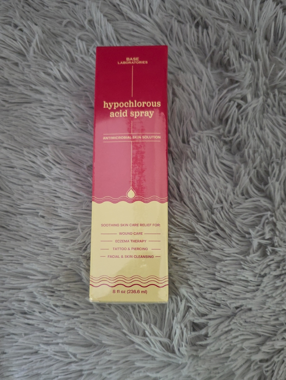 Base Laboratories Hypochlorous Acid Spray - Brand New/Sealed
